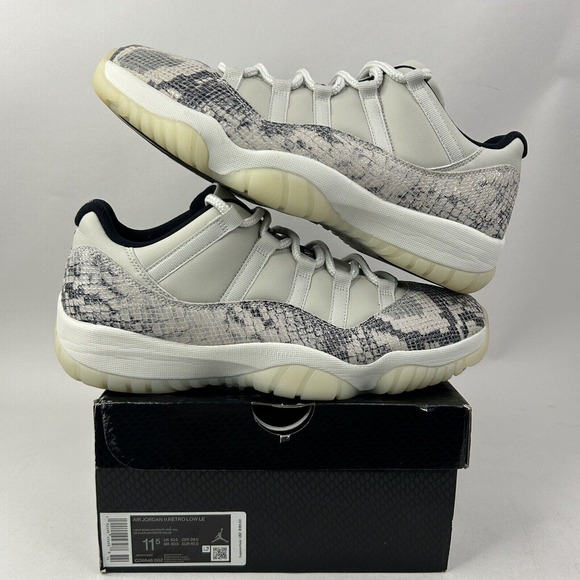 Jordan Other - Nike Shoes Air Jordan 11 Low Retro “Light Bone Snakeskin” 2024